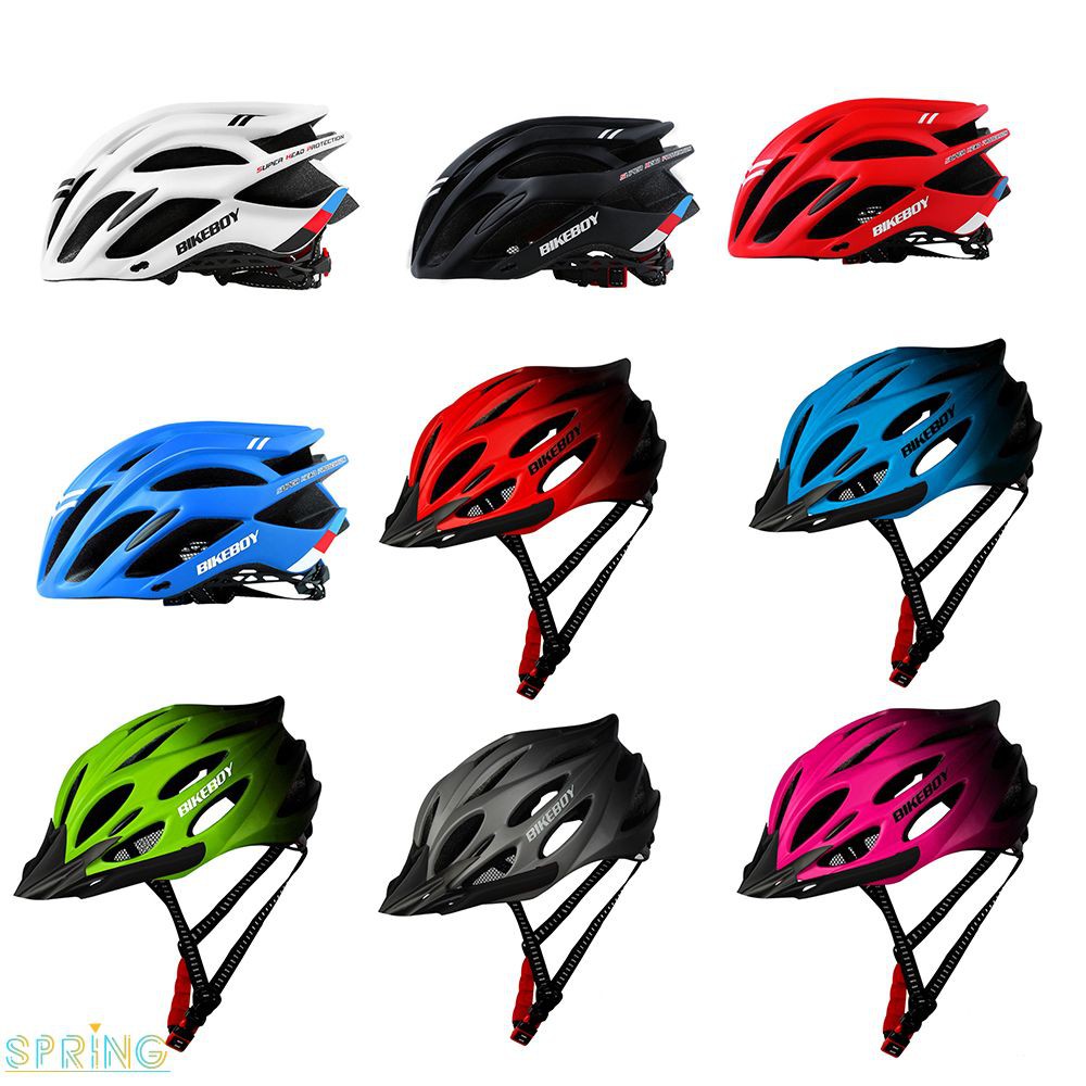 Unisex Cycling Helmet with Light Bike Ultralight Helmet Intergrally