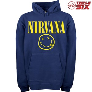 เสื้อฮู้ด เสื้อแจ็คเก็ต - Nirvana - NAVY