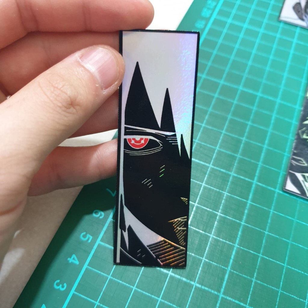 สติกเกอร์ ลายการ์ตูนอนิเมะ S0186 - BW - Hero