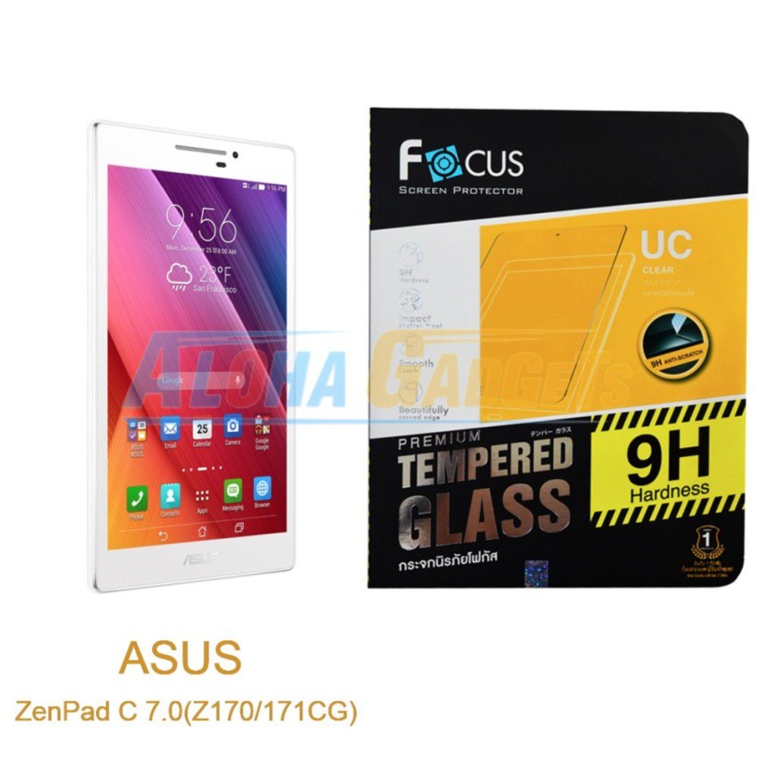 FOCUS ฟิล์มกระจกนิรภัยโฟกัส Asus ZenPad C7.0 (CZ170/171CG) (TEMPERED GLASS)