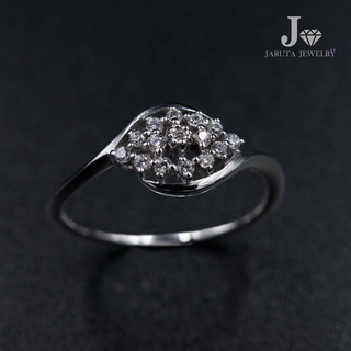 “ดวงตา” แหวนเงินแท้ 925 ฝัง Cubic Zirconia (เพชรรัสเซีย) | Jaruta Jewelry