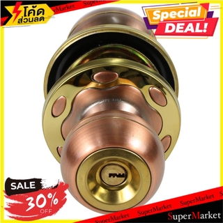 ✨นาทีทอง✨ ลูกบิดทั่วไป JSS 60PB/AC หัวกลม ANTIQUE COPPER ลูกบิดประตู ลูกบิด ลูกบิดสแตนเลส ENTRANCE KNOB LOCKSET JSS 60PB