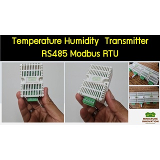 Temperature and humidity sensor transmitter Modbus industrial high-precision card rail RS485