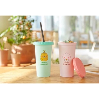 🌈พร้อมส่ง Kakao Friends ~ Ice Cup Limited Edition (700ml)💚☘️