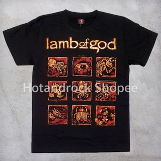 เสื้อวงสีดำ Lamb Of God TDM 1063 Hotandrock