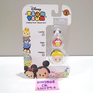 ++ ขาย Tsum Tsum Disney Series 3 แบบแพ็ค 3 ตัว 3 ไซส์ S M L ของแท้ ของใหม่ ไม่แกะ พร้อมส่ง Tinkerbell Alice Ugly Ducklin