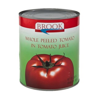 บรูค Brook มะเขือเทศปอก Brook Whole Peeled Tomato In Tomato Juice ขนาด 2800 กรัม สินค้าใหม่ สุดคุ้ม พร้อมส่ง