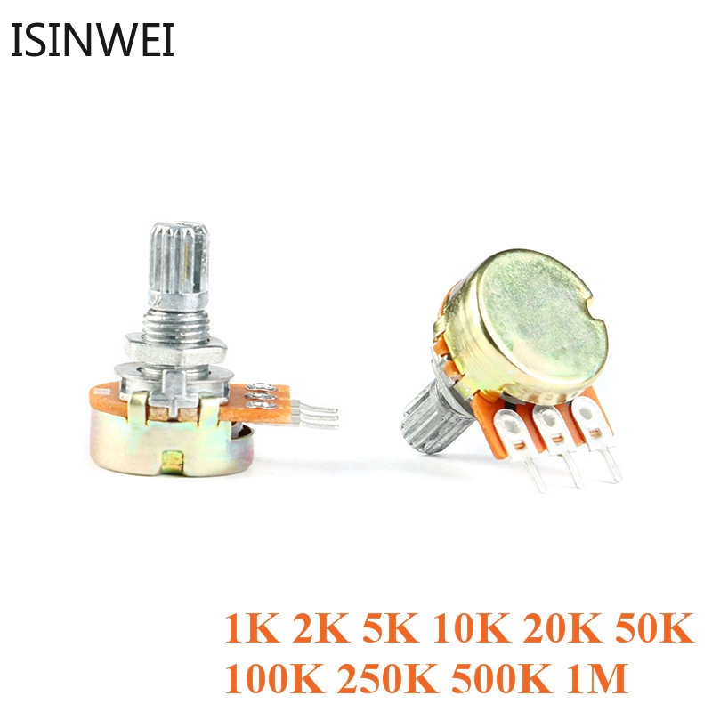 10 Wh 148 B 1k B 2 K B 5 K B 10 K B 20 K B 50 K B 100 K B 250 K 3pin B 250 Mอุปกรณ์มิเตอร์สําหรับวัด