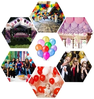 ลูกโป่งยาง แบบหนา ขนาด 12 นิ้ว สําหรับตกแต่งปาร์ตี้วันเกิด งานแต่งงาน 100 ชิ้น