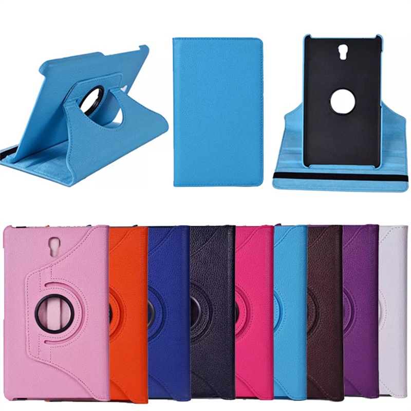 เคสหนัง Pu แบบหมุนได้ 360 องศาสําหรับ Samsung Galaxy Tab S 8.4 T700 T705 360 สําหรับ Samsung T700 T7