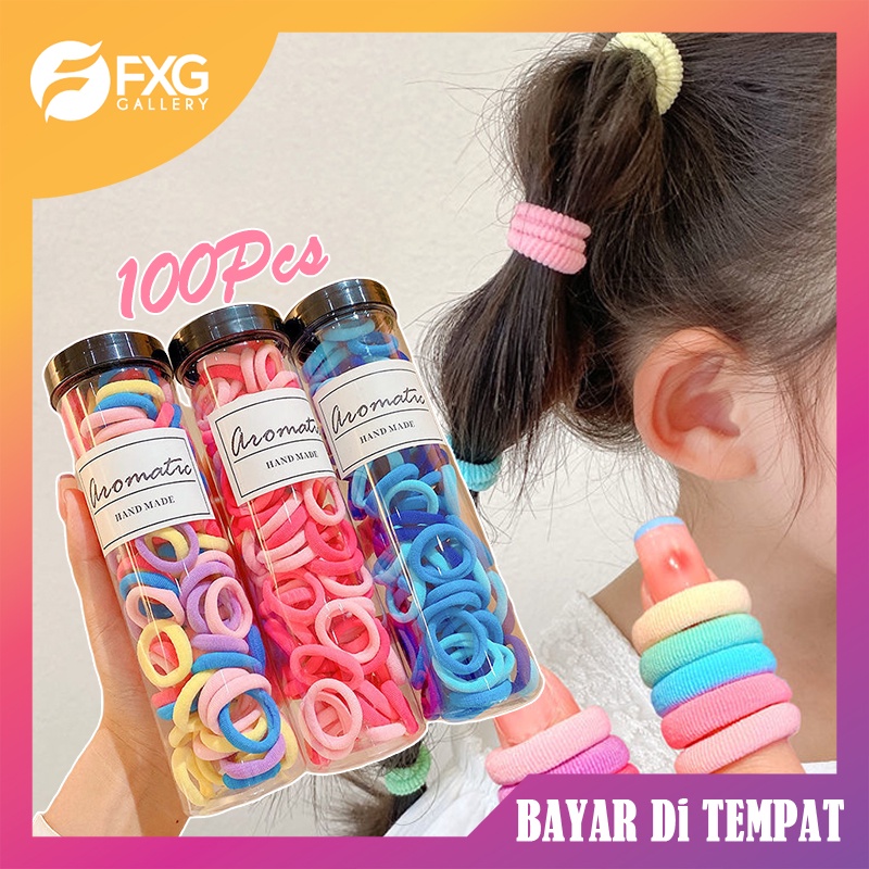 Fxg - iKat ชุดยางรัดผม แบบยืดหยุ่น สไตล์เกาหลี สําหรับเด็กผู้หญิง 100 ...