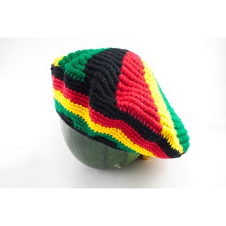 สินค้าราสต้า Tam Rasta Swirl Pattern Green Yellow Red﻿ หมวกราสต้าเดร็ดร็อค สีสดใสลายเกลียว