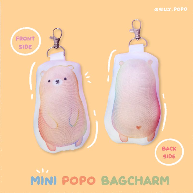 Popo Plushie Bagcharm