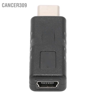 Cancer309 อะแดปเตอร์ต่อขยาย Type C เป็น Mini Usb 2.0 ตัวเมีย สําหรับแล็ปท็อป แท็บเล็ต โทรศัพท์มือถือ