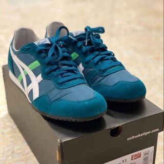 Onitsuka Tiger 
Serrano Spurce Green/White ของใหม่ ของแท้100% ✅มีกล่องป้ายครบ