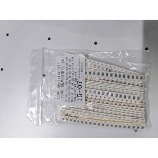 Resistor Kit 1ohm-1M  เบอร์ 1206 SMD  33valuesX 20pcs=660pcs ***สต๊อกไทย ***