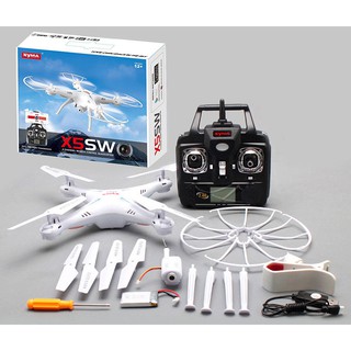 Syma  โดรน  X5-SW Wi-Fi FPV Real-time Remote 2.4G Quadcopter