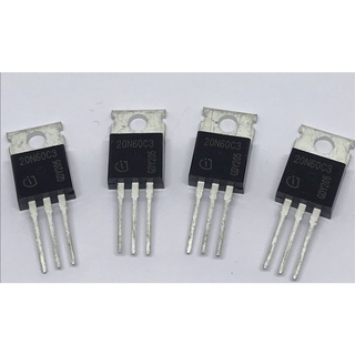 20N60C3  MOSFET N-Channel 20A 650V  แพ็ค10ตัว