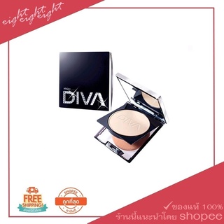 แป้งพัฟ mistine diva  [new]