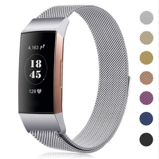 สายนาฬิกาข้อมือ สเตนเลส สําหรับ Fitbit Charge 4 SE Charge 3/2