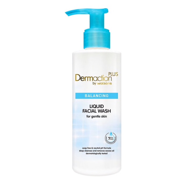 Dermaction plus by watsons liquid facial wash