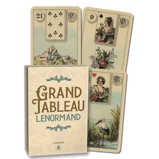 {ไพ่แท้ลิขสิทธิ์} ไพ่เลอนามองต์  Grand Tableau Lenormand Oracle Cards ไพ่ดูดวง ไพ่แท้