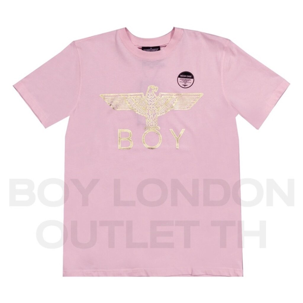 Boy London TSHIRT รหัส B00TS1001U สีชมพู boylondonoutlet.th ThaiPick