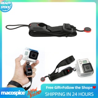 GOPRO XIAOYI Macospice สายคล้องข้อมือเข็มขัดนิรภัยสําหรับ Gopro Sjcam Xiaoyi Mirrorless