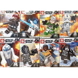 เลโก้ บล๊อค ตัวต่อ Space Star Wars ยกเซ็ต 8 แบบ SY637 SPAW0004