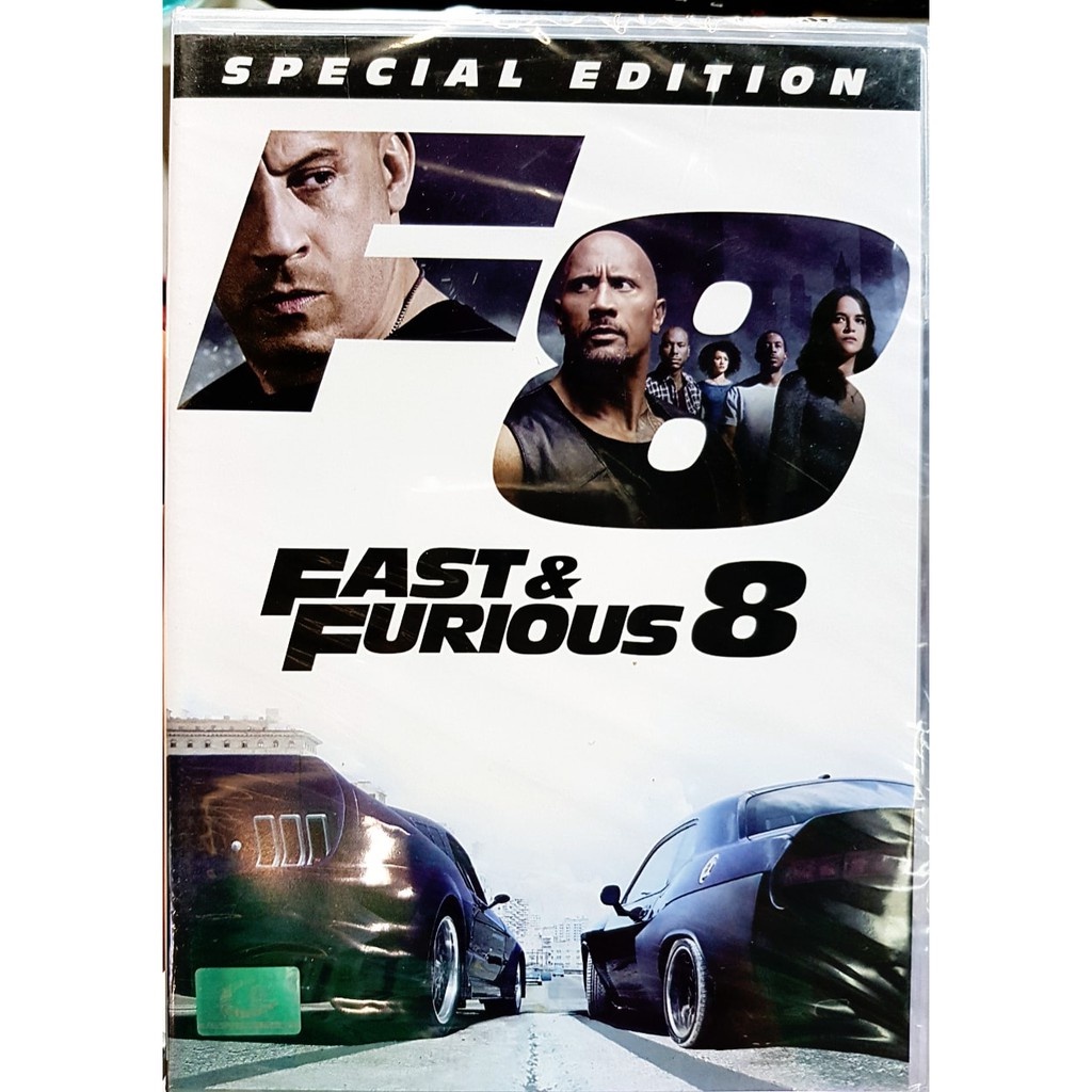 DVD 2 Disc : Fast & Furious 8 (2017) เร็วแรงทะลุนรก 8 " Vin Diesel, Dwayne Johnson, Jason Statham "