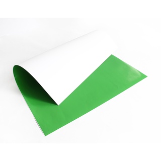 662-เขียวอ่อน สติ๊กเกอร์PVC เขียวอ่อนหลังขาว 53x70 ซม.