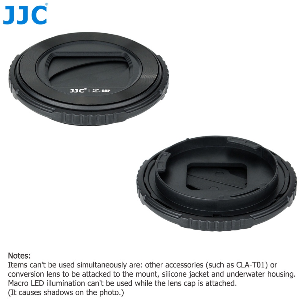 JJC LB-T01 ฝาครอบเลนส์กล้อง หมุนเปิดปิด, ฝาครอบเลนส์กล้องป้องกันสำหรับกล้อง Olympus TG-7 TG-6 TG-5 TG-4 TG-3 TG-2 TG-1 TG7 TG6 TG5 TG4 TG3 แทนที่ Olympus LB-T01 ฝาครอบเลนส์อัตโนมัติ, หมุนเพื่อเปิดหรือปิด - รูปที่ 7