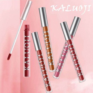 ซุปเปอร์ สเตย์ แมท อิ้งค์ อัน-นู้ด ลิควิดลิปสติก.KALUOJI Super stay matte ink(ลิปจิ้มจุ่ม ลิปแมท) 5 สีสวย