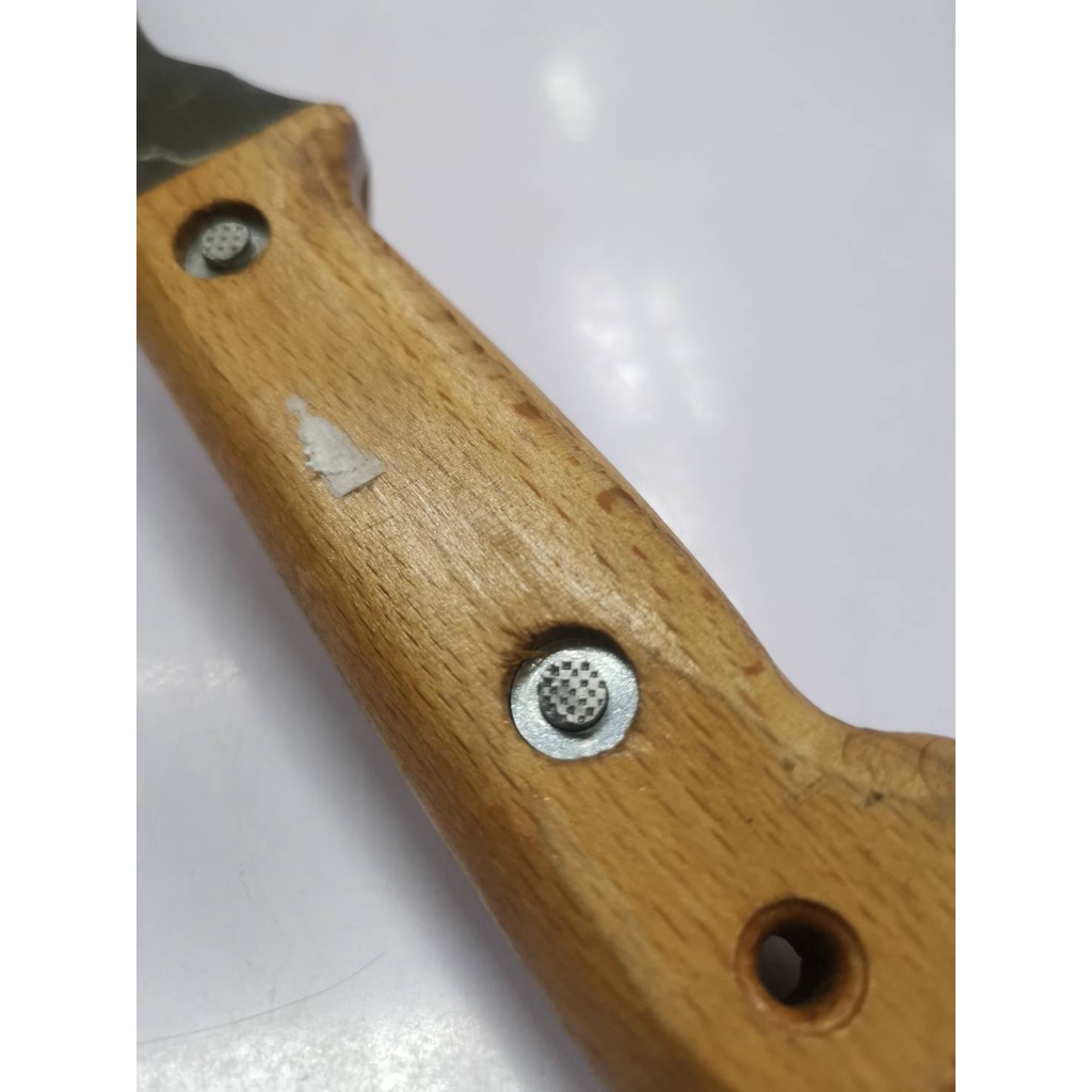 มีดเดินป่า GOLOK No.2 เปิดหน้าป่า ขนาด 12นิ้ว สันมีดหนา 4.5mm ลับคมแล้ว ตราจระเข้ จาก ประเทศอังกฤษ RALPH MARTINDALE - รูปที่ 4