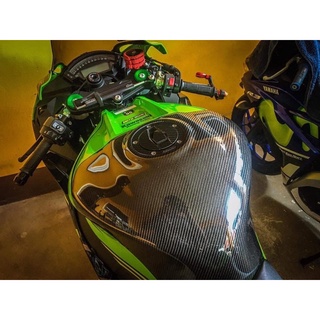 ครอบถัง ZX10R คาร์บอนแท้​ กันรอยถังzx10