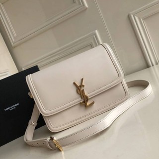 NEW YVES SAINT LAURENT SOLFERINO MEDIUM SATCHEL BAG