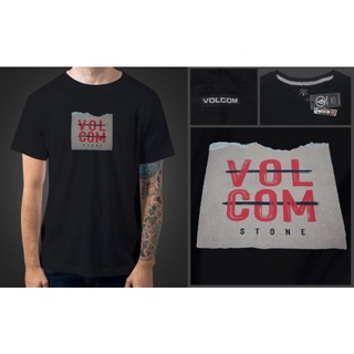 [S-5XL]เสื้อยืดแขนสั้น ลาย Volcom Surf 346 goldencloth.id สําหรับผู้ชาย