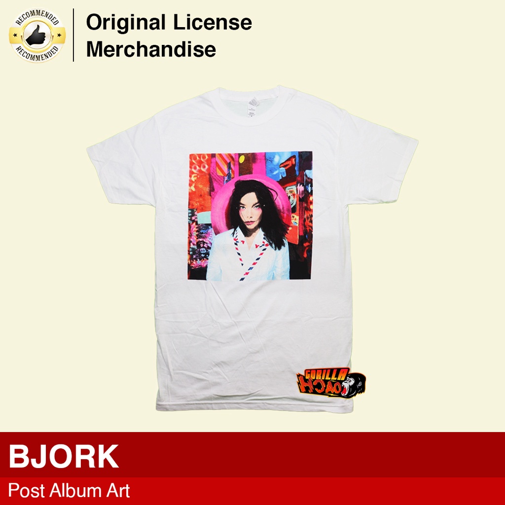 Original BJORK Casual Post นําเข้าเสื้อยืดผู้ชายและผู้หญิง