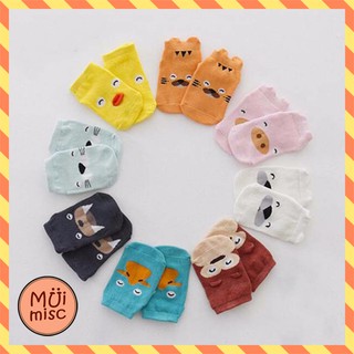 MUIMISC ♥ ถุงเท้าเด็ก KIDs SOCK ใส่ได้ตั้งแต่ แรกเกิด ถึง 2 ขวบ มีกันลื่น ลายการ์ตูน