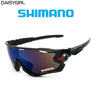 [จัดส่งใน 24 ชั่วโมง] SHIMANO uv400 แว่นตากันแดด 7 สี สําหรับผู้ชาย และผู้หญิง เหมาะกับการเล่นกีฬา ปั่นจักรยานกลางแจ้ง