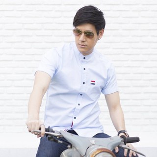 เสื้อเชิ้ต Quattro รุ่น Chino Collar (เสื้อเชิ้ตแฟชั่น เชิ้ตทำงาน) #พร้อมส่ง