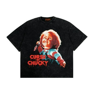 เสื้อยืด ลาย Kkontener CURSE OF CHUCKY OVERSIZE