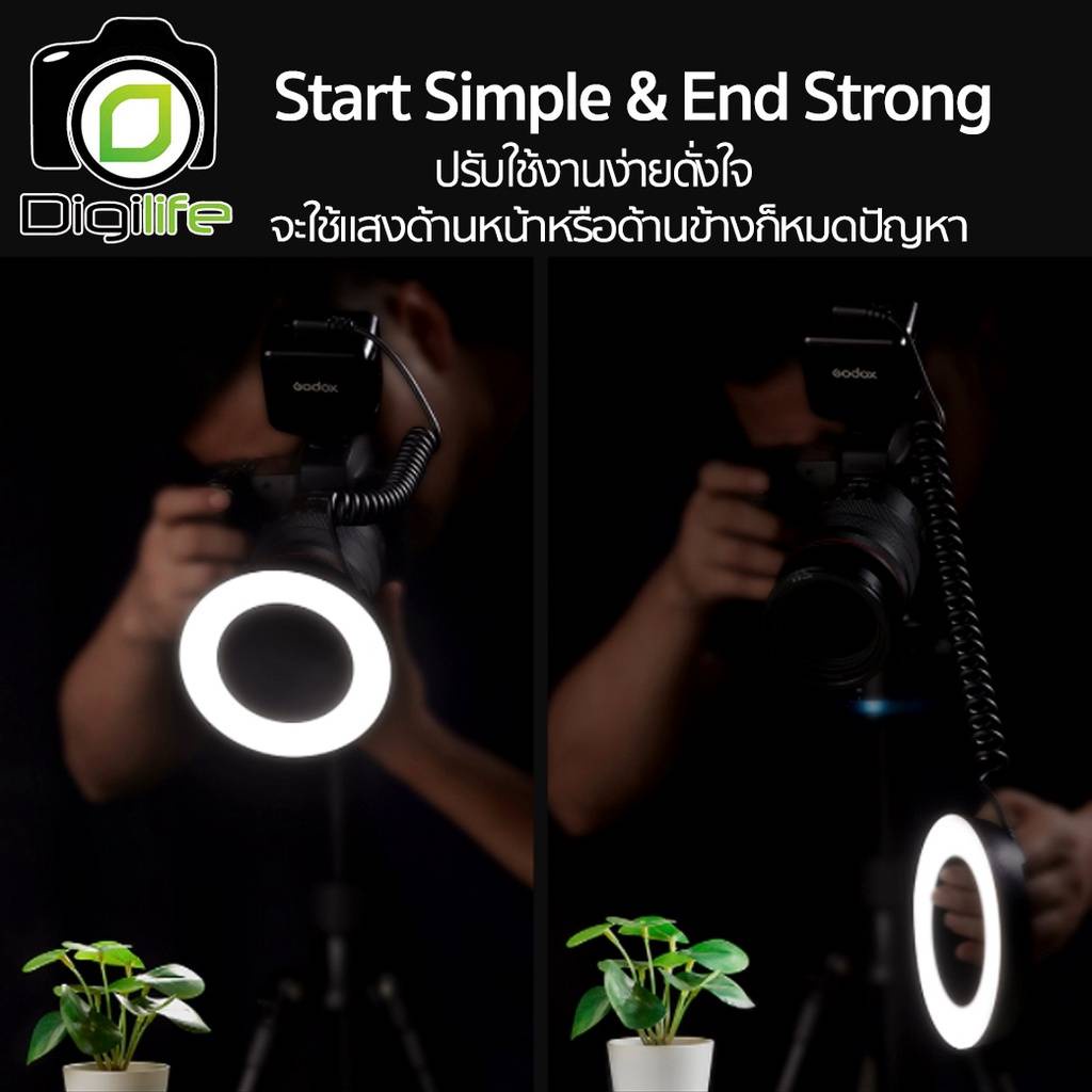 Godox LED Ring72 Macro Ring Light 8W 5600K ไฟถ่ายสินค้า ไฟมาโคร รับ