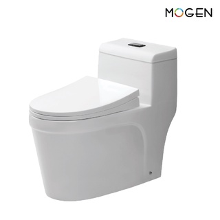 MOGEN MO49 (ECO) โถสุขภัณฑ์ชิ้นเดียว (ฝา Slow Close) สีขาว