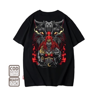 เสื้อยืดสีดำอินเทรนด์Irithel MOBILE LEGEND 003 เสื้อยืด DISTRO ALVACOTH พรีเมี่ยมS M L   XL  XXL