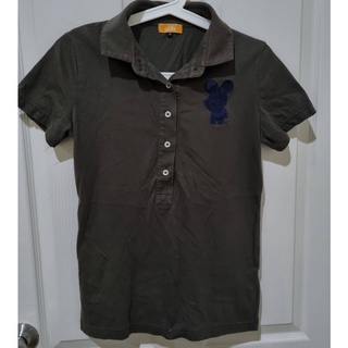 เสื้อโบโลลายหมีน้ำเงิน