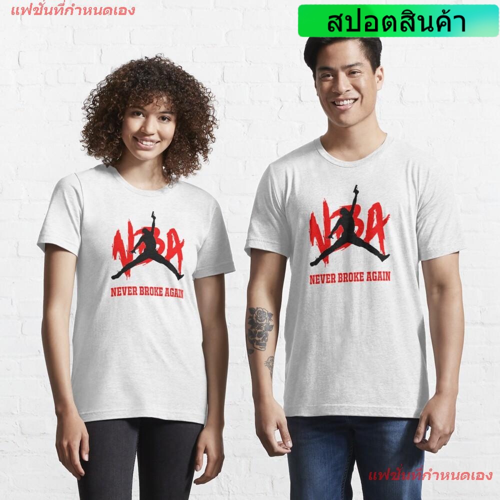 NBA Youngboy "Never Broke Again" Logo Hoodie Essential T-Shirt เสื้อยืดแขนสั้น overside เสื้อยืดผู้ห