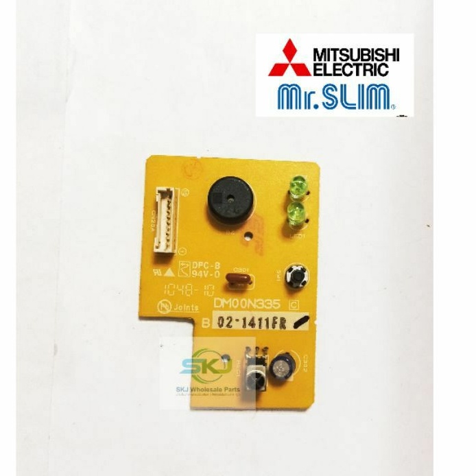แผงรับสัญญาณรีโมทแอร์ Mitsubishi electric Mr.SLIM รุ่น MS-SGF18VC-T1 (DM00N335) E12F28468***อะไหล่แท้ มือสอง