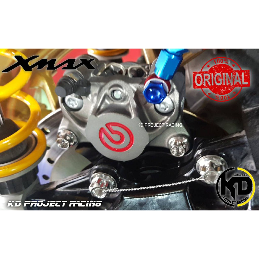 ขาจับปั้มฺBrembo ผีเสื้อ ทางเดิม Kamui Yamaha XMAX300 - รูปที่ 4