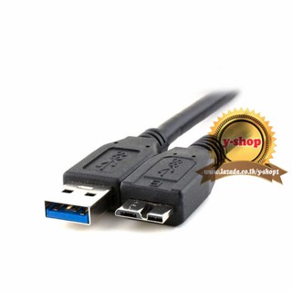 ราคาmicro usb 3.0 cable for harddisk 50cm สายใหญ่